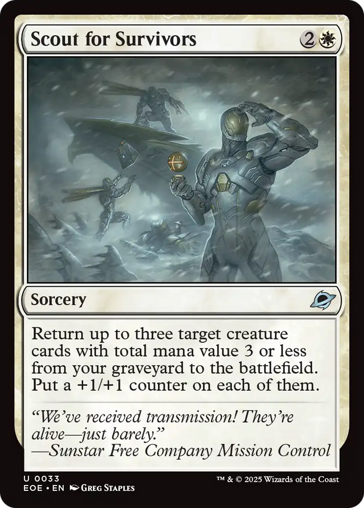 Scout for Survivors [Edge of Eternities] | Magic Magpie