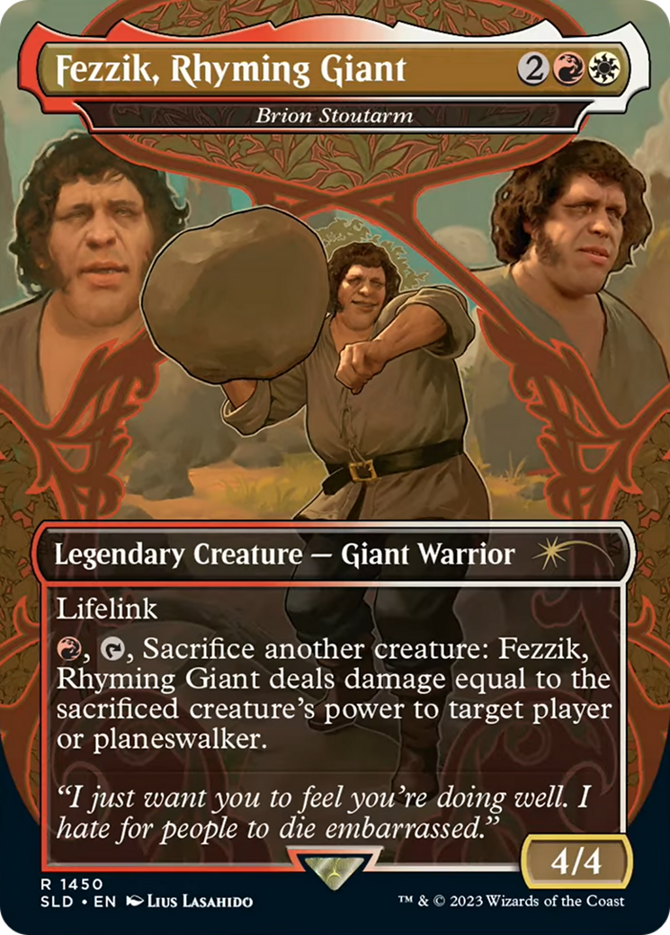 Fezzik, Rhyming Giant - Brion Stoutarm [Secret Lair Drop Series] | Magic Magpie