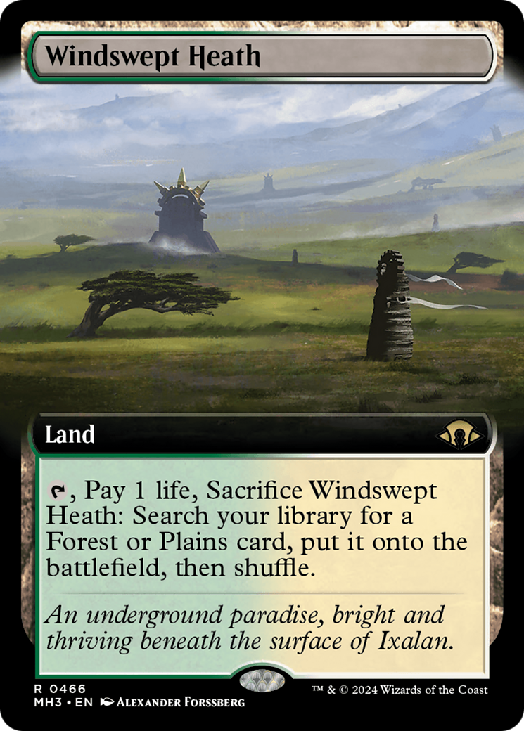 Windswept Heath (Extended Art) [Modern Horizons 3] | Magic Magpie