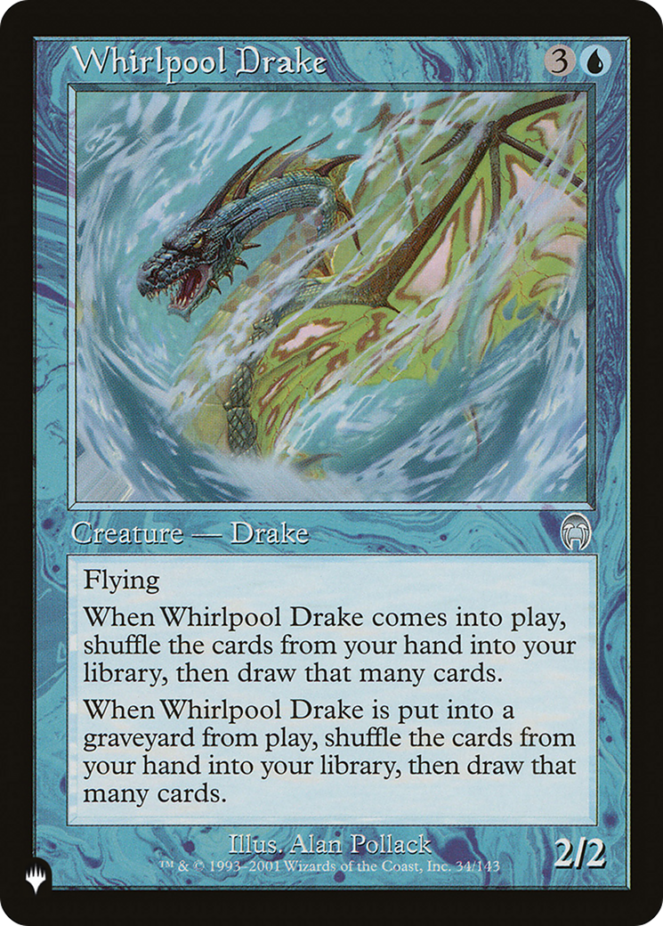 Whirlpool Drake [The List Reprints] | Magic Magpie