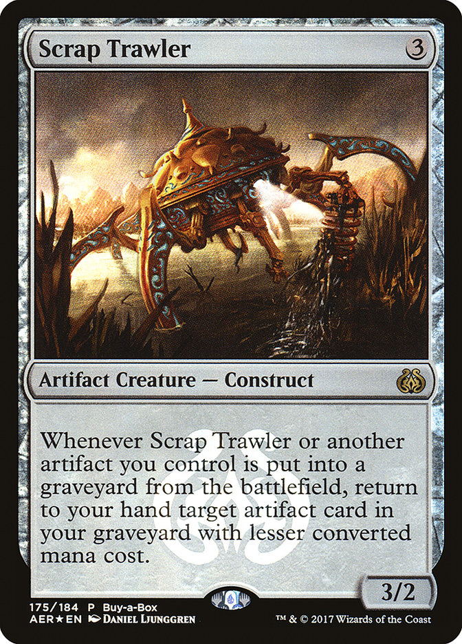 Scrap Trawler (Buy-A-Box) [Aether Revolt Promos] | Magic Magpie