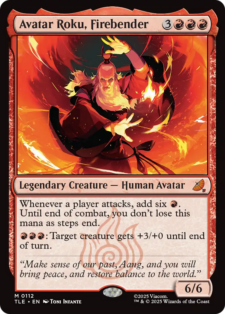Avatar Roku, Firebender [Avatar: The Last Airbender: Eternal-Legal] | Magic Magpie
