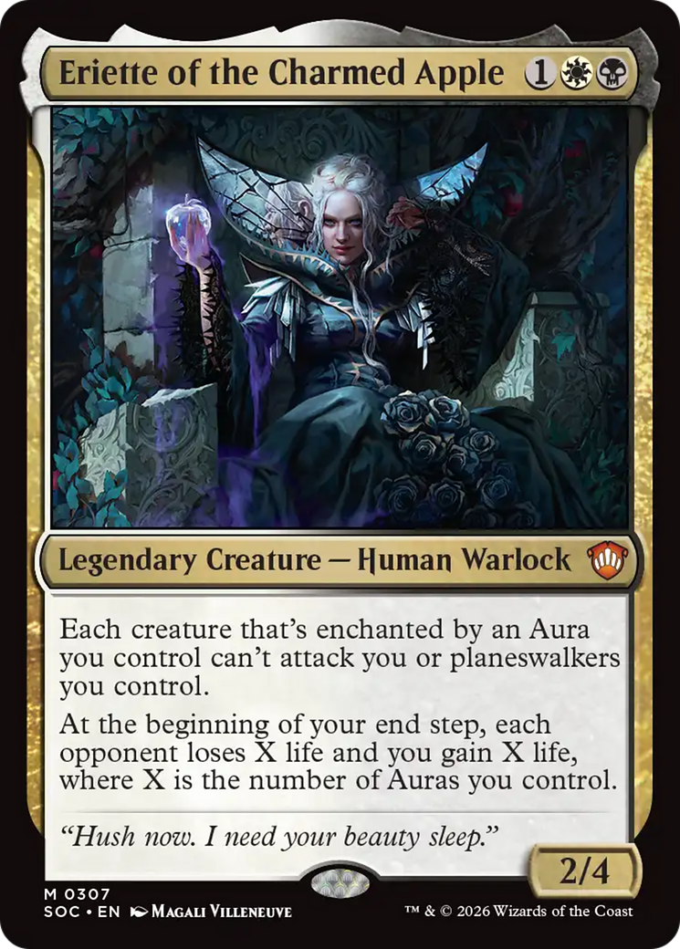 Eriette of the Charmed Apple [Secrets of Strixhaven Commander] | Magic Magpie