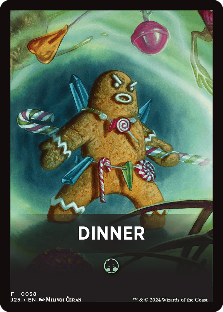 Dinner Theme Card [Foundations Jumpstart Front Cards] | Magic Magpie