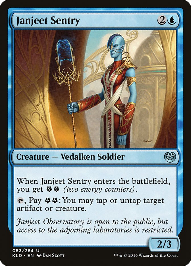 Janjeet Sentry [Kaladesh] | Magic Magpie