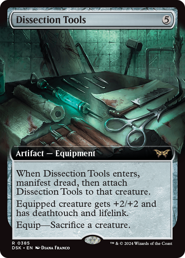 Dissection Tools (Extended Art) [Duskmourn: House of Horror] | Magic Magpie