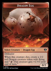 City's Blessing // Dragon Egg Double-Sided Token [Commander Masters Tokens] | Magic Magpie