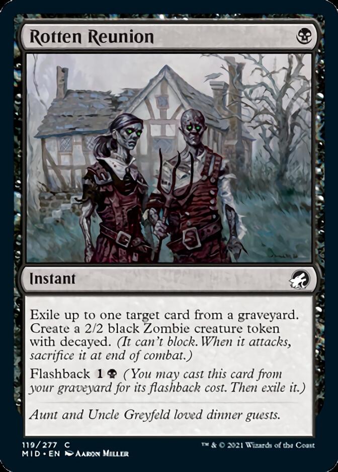 Rotten Reunion [Innistrad: Midnight Hunt] | Magic Magpie