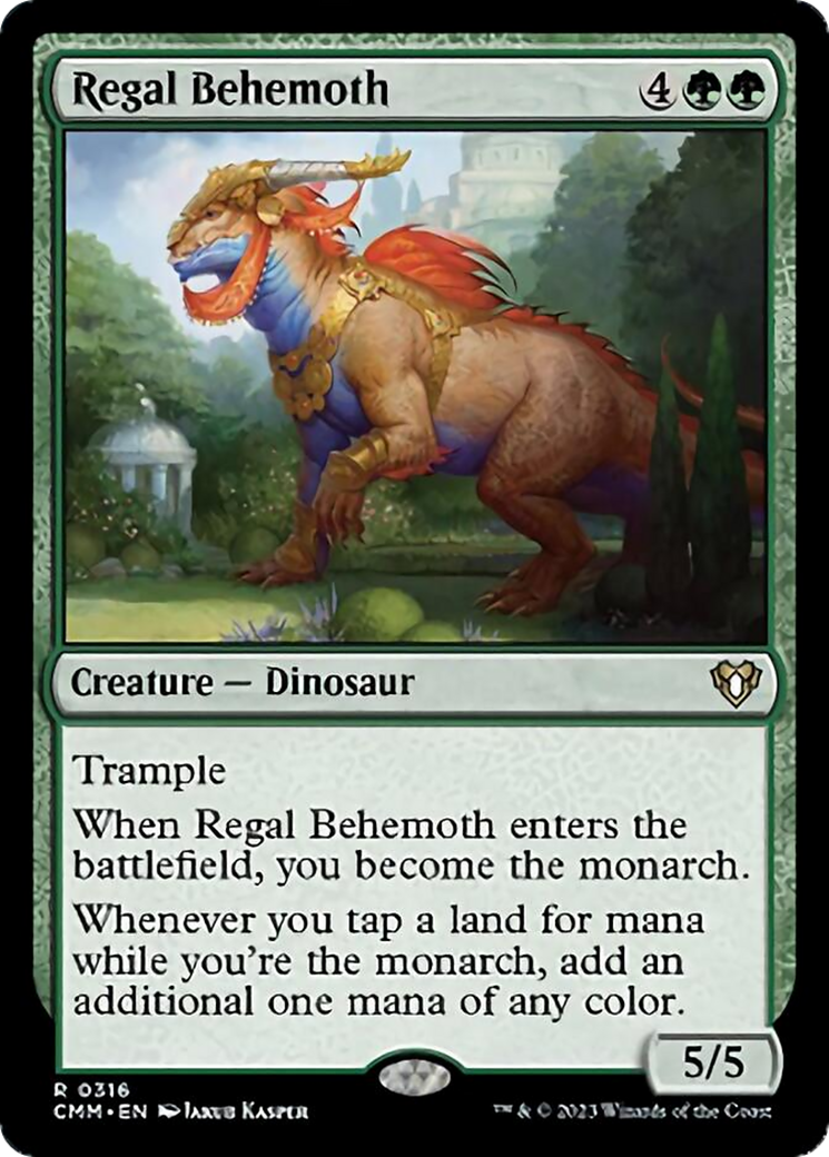 Regal Behemoth [Commander Masters] | Magic Magpie