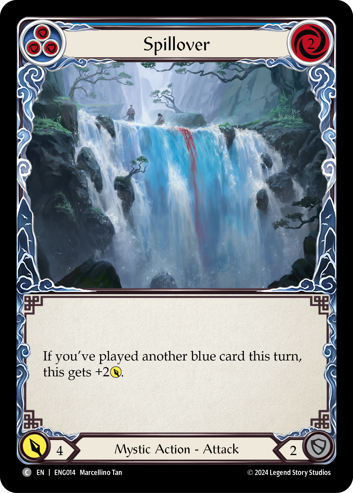 Spillover [ENG014] (Part the Mistveil Enigma Blitz Deck) | Magic Magpie