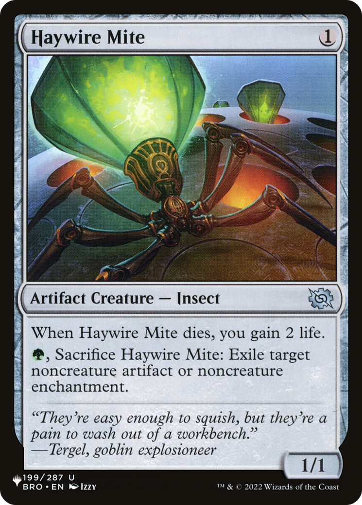 Haywire Mite [The List Reprints] | Magic Magpie