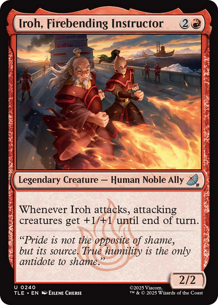 Iroh, Firebending Instructor [Avatar: The Last Airbender: Eternal-Legal] | Magic Magpie