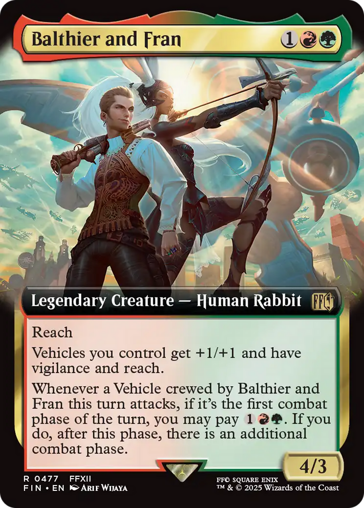 Balthier and Fran (Extended Art) [FINAL FANTASY] | Magic Magpie