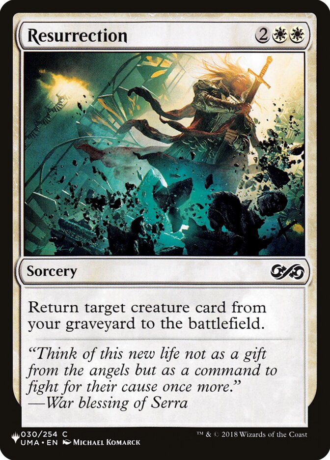 Resurrection [The List] | Magic Magpie