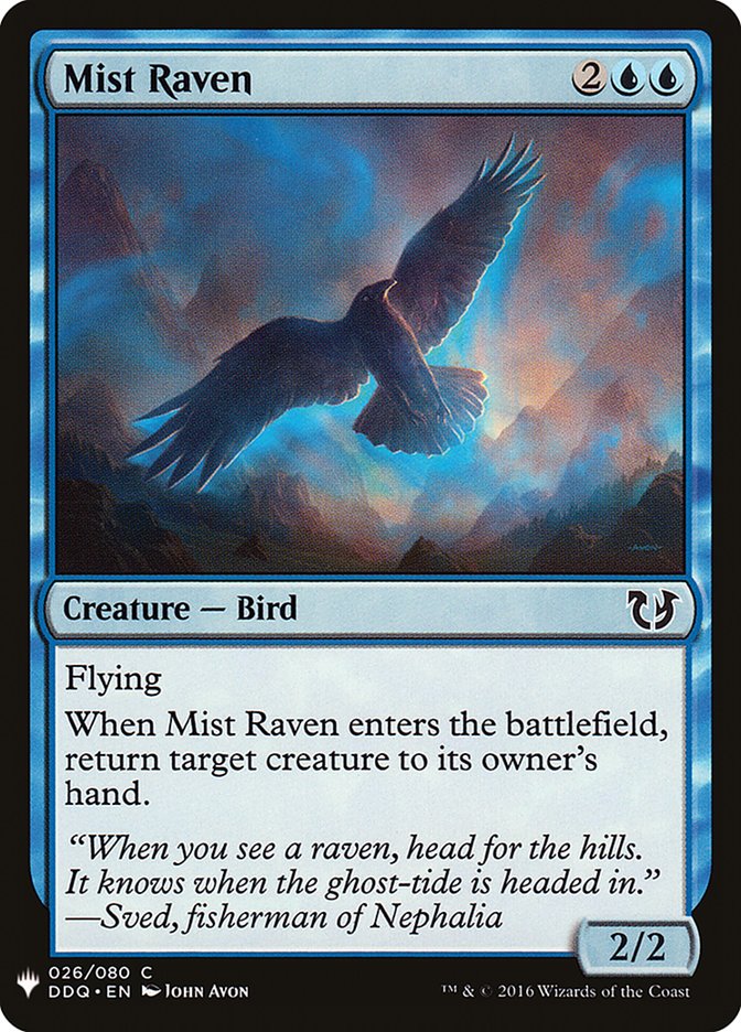 Mist Raven [Mystery Booster] | Magic Magpie