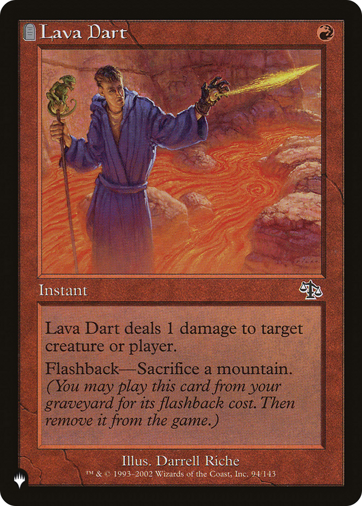 Lava Dart [The List Reprints] | Magic Magpie