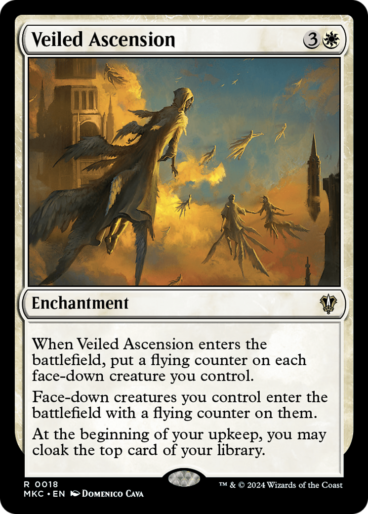 Veiled Ascension [Murders at Karlov Manor Commander] | Magic Magpie