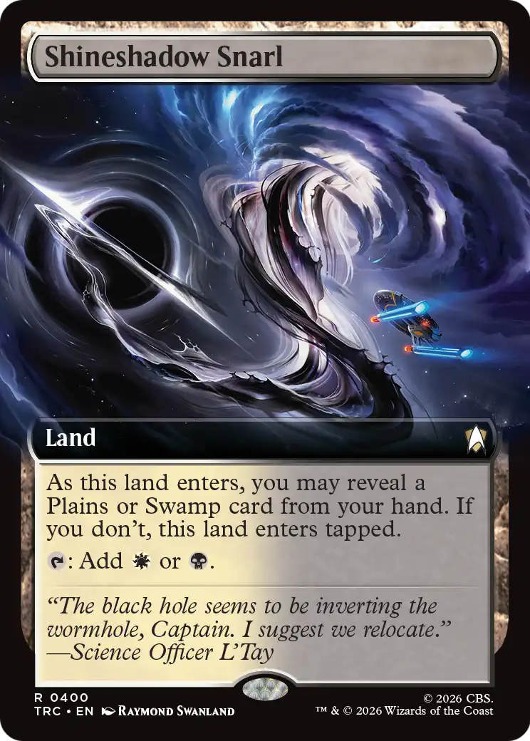 Shineshadow Snarl (Extended Art) [Star Trek Commander] | Magic Magpie