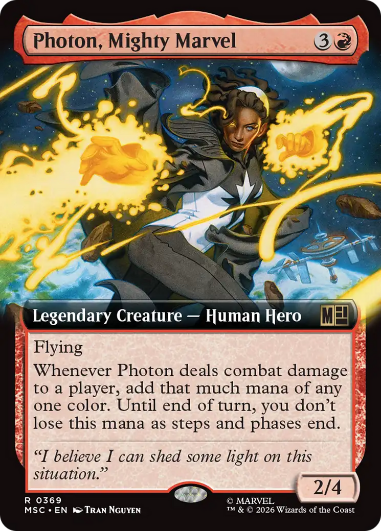 Photon, Mighty Marvel (Extended Art) [Marvel Super Heroes Commander] | Magic Magpie