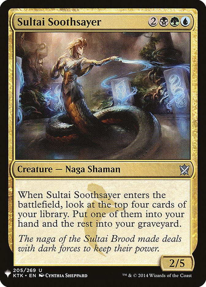 Sultai Soothsayer [Mystery Booster] | Magic Magpie