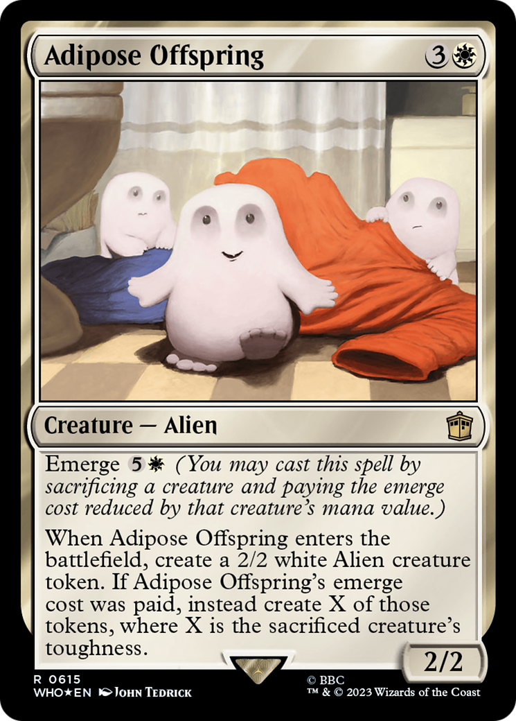 Adipose Offspring (Surge Foil) [Doctor Who] | Magic Magpie