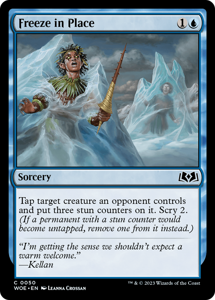 Freeze in Place [Wilds of Eldraine] | Magic Magpie