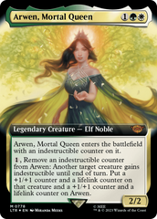 Arwen, Mortal Queen (Extended Art) (Surge Foil) [The Lord of the Rings: Tales of Middle-Earth] | Magic Magpie