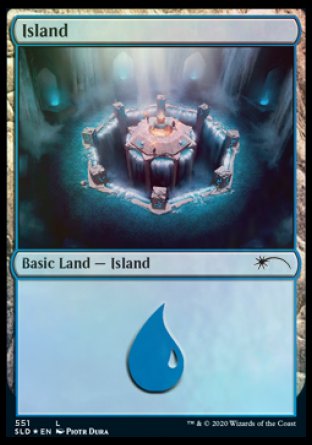 Island (Archaeology) (551) [Secret Lair Drop Promos] | Magic Magpie