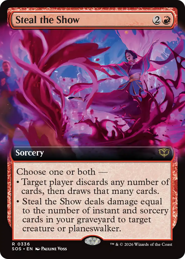 Steal the Show (Extended Art) [Secrets of Strixhaven] | Magic Magpie