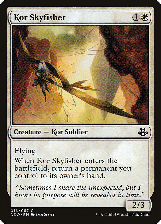 Kor Skyfisher [Duel Decks: Elspeth vs. Kiora] | Magic Magpie