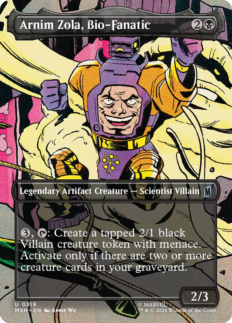 Arnim Zola, Bio-Fanatic (Borderless) [Marvel Super Heroes] | Magic Magpie