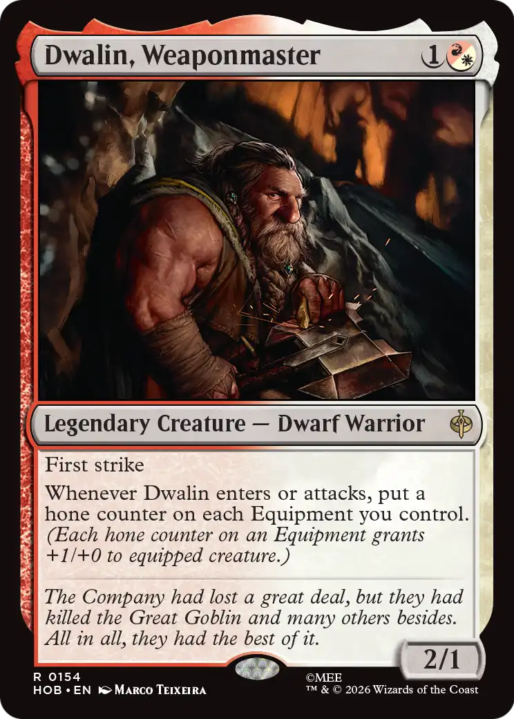 Dwalin, Weaponmaster [The Hobbit] | Magic Magpie