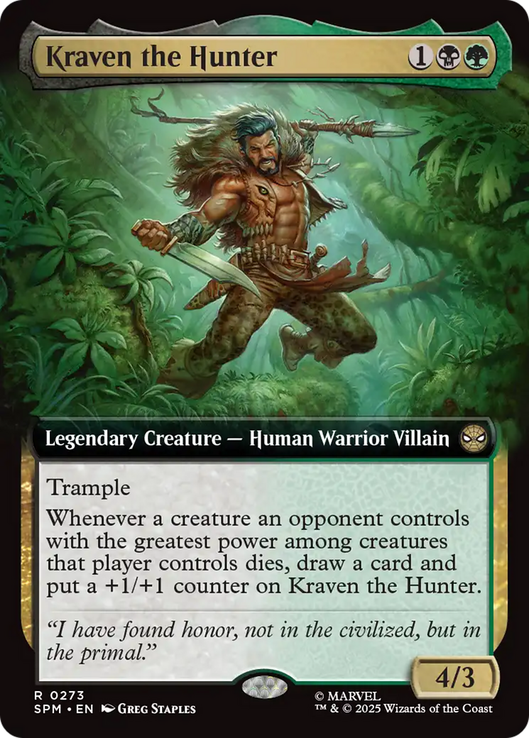 Kraven the Hunter (Extended Art) [Marvel's Spider-Man] | Magic Magpie