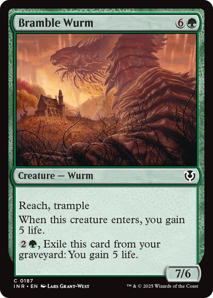 Bramble Wurm [Innistrad Remastered] | Magic Magpie