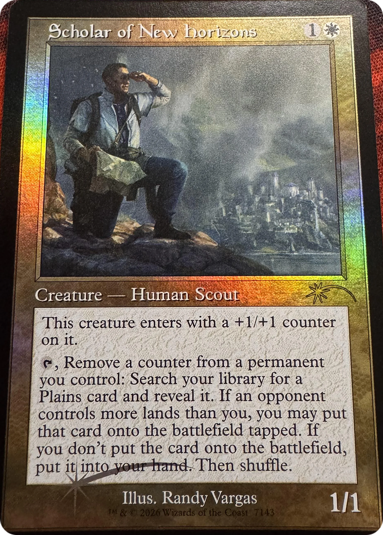 Scholar of New Horizons (Retro Frame) [Secret Lair Drop Series] | Magic Magpie