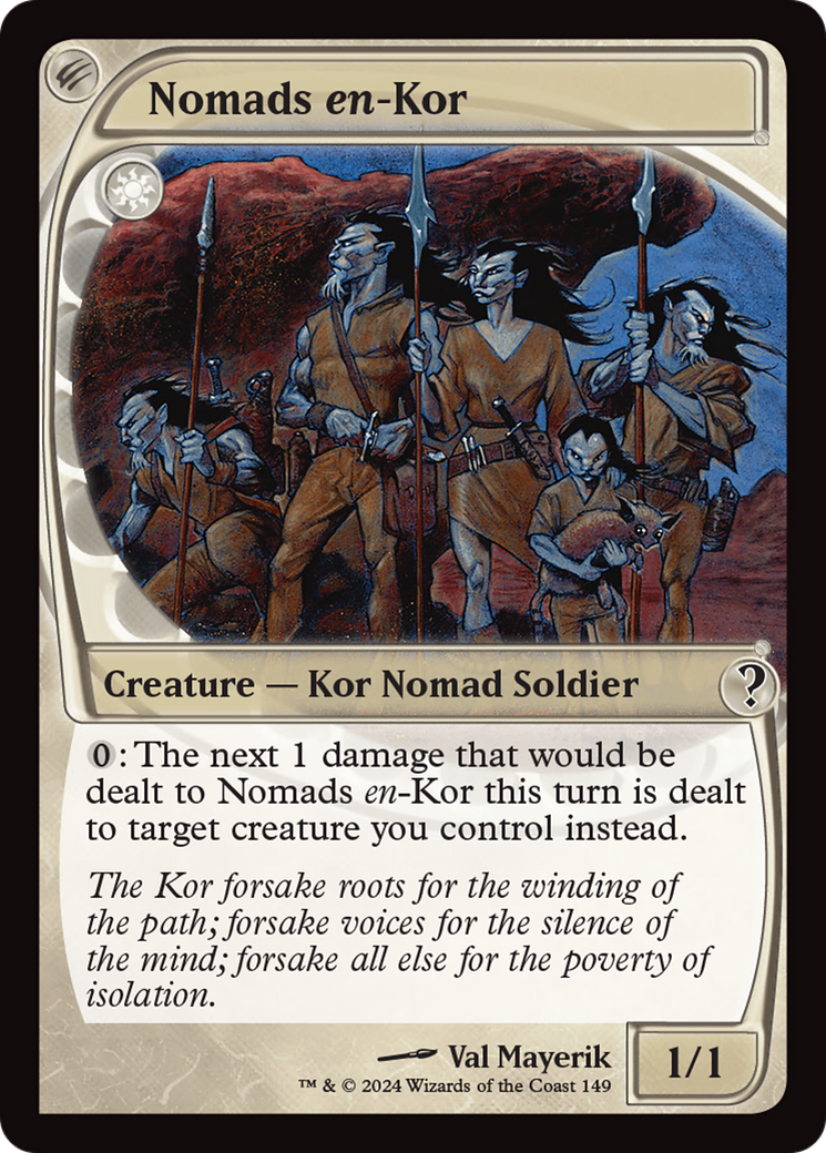 Nomads en-Kor (Future Sight) [Mystery Booster 2] | Magic Magpie