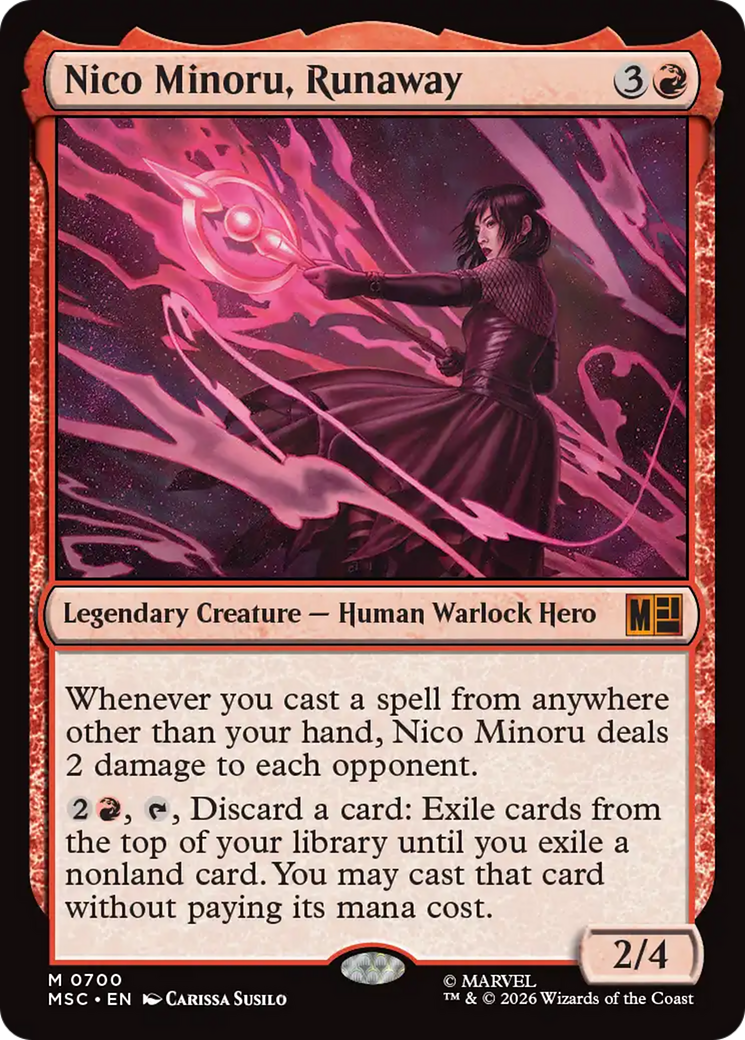 Nico Minoru, Runaway [Marvel Super Heroes Commander] | Magic Magpie