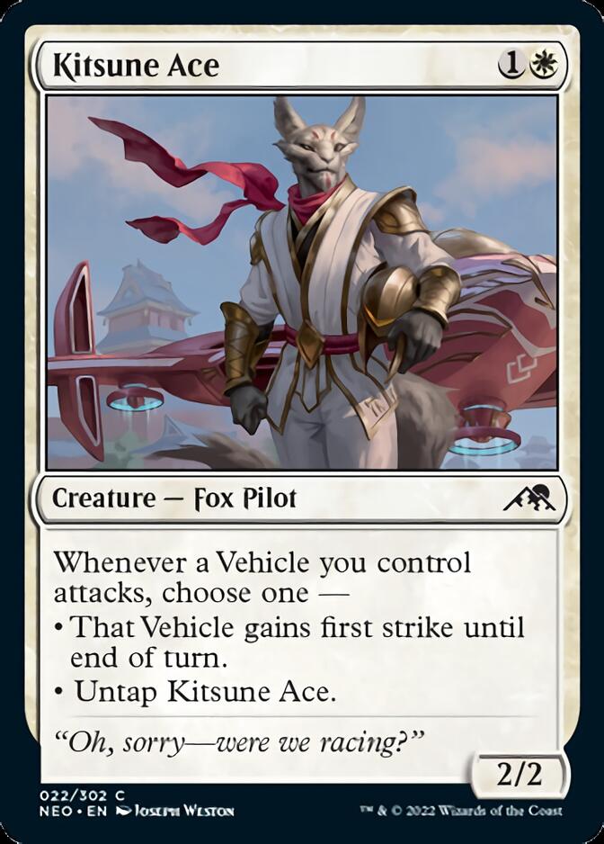 Kitsune Ace [Kamigawa: Neon Dynasty] | Magic Magpie