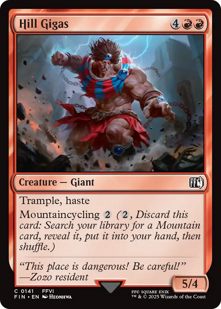 Hill Gigas [FINAL FANTASY] | Magic Magpie