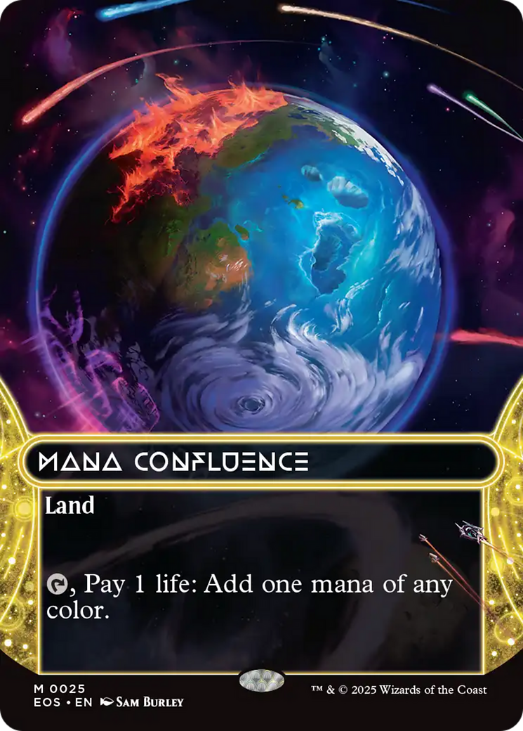 Mana Confluence (0025) (Borderless) [Edge of Eternities: Stellar Sights] | Magic Magpie