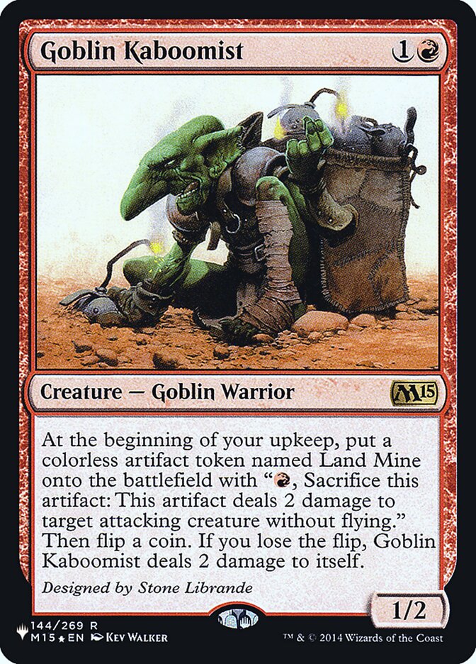 Goblin Kaboomist [Secret Lair: Heads I Win, Tails You Lose] | Magic Magpie