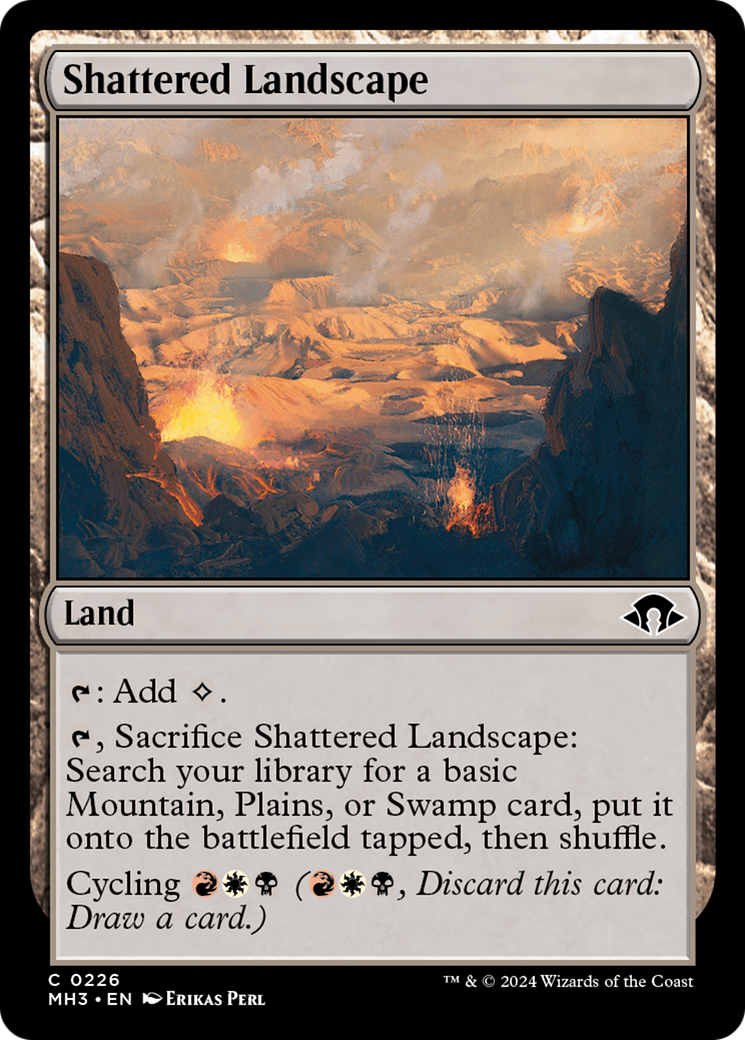 Shattered Landscape [Modern Horizons 3] | Magic Magpie