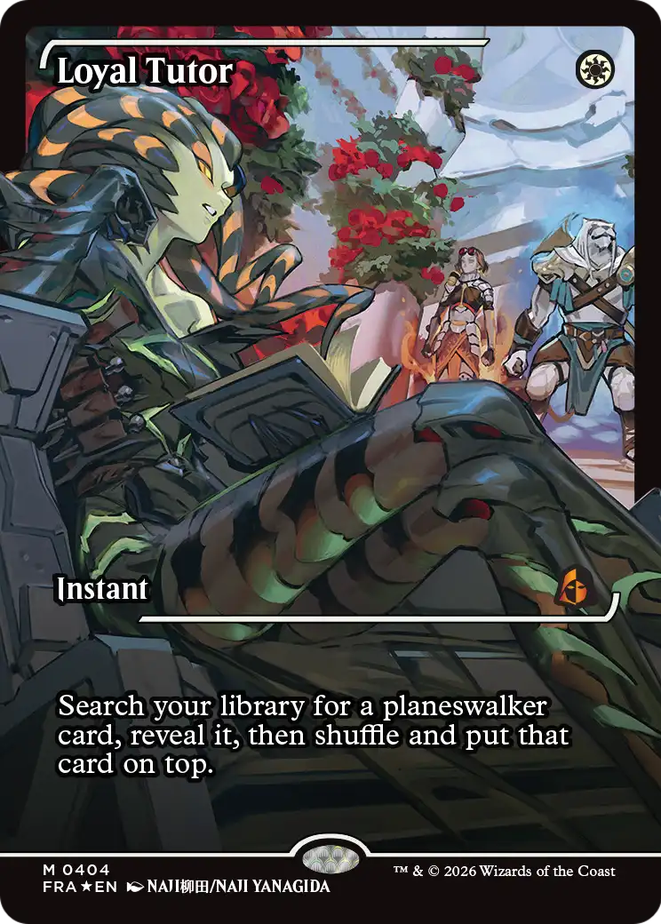 Loyal Tutor (Showcase) [Reality Fracture] | Magic Magpie