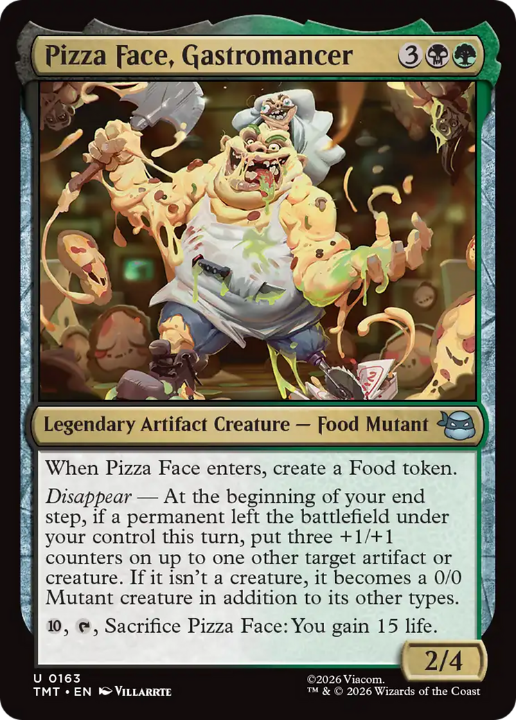 Pizza Face, Gastromancer [Teenage Mutant Ninja Turtles] | Magic Magpie