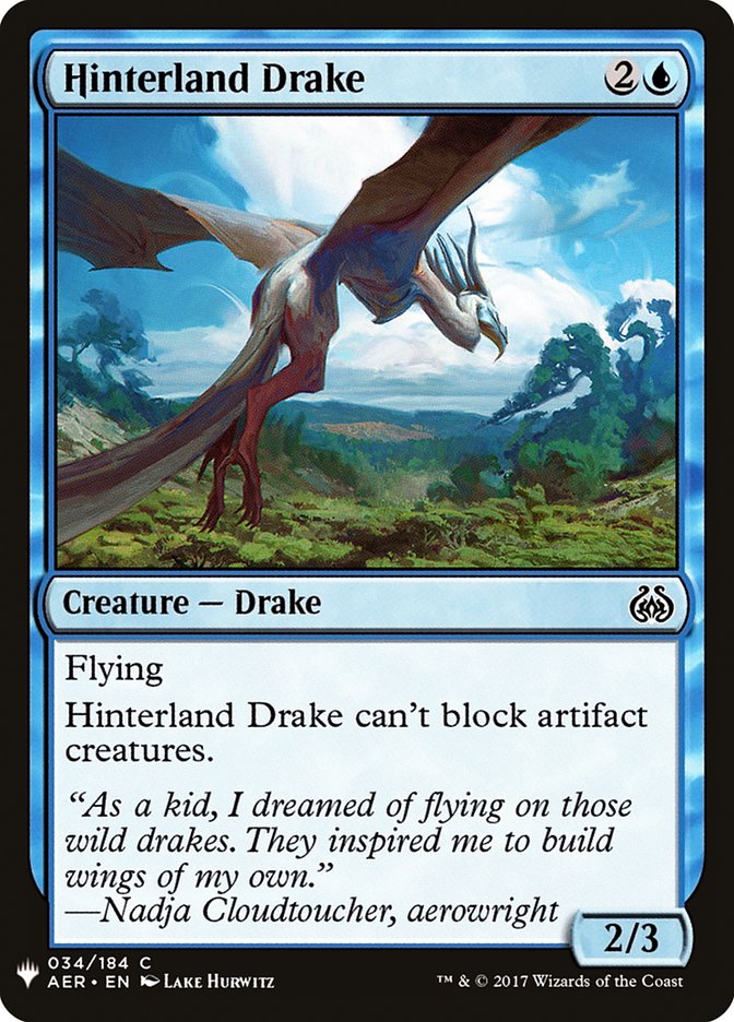 Hinterland Drake [Mystery Booster] | Magic Magpie
