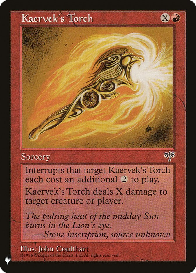 Kaervek's Torch [Mystery Booster] | Magic Magpie