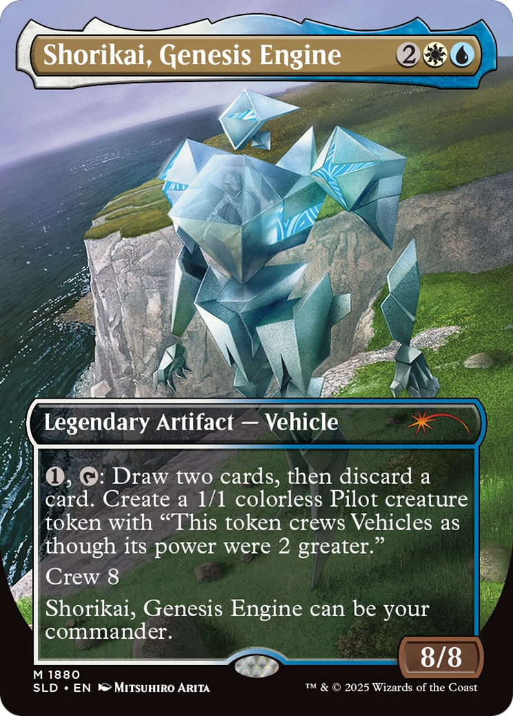 Shorikai, Genesis Engine (Rainbow Foil) [Secret Lair Drop Series] | Magic Magpie