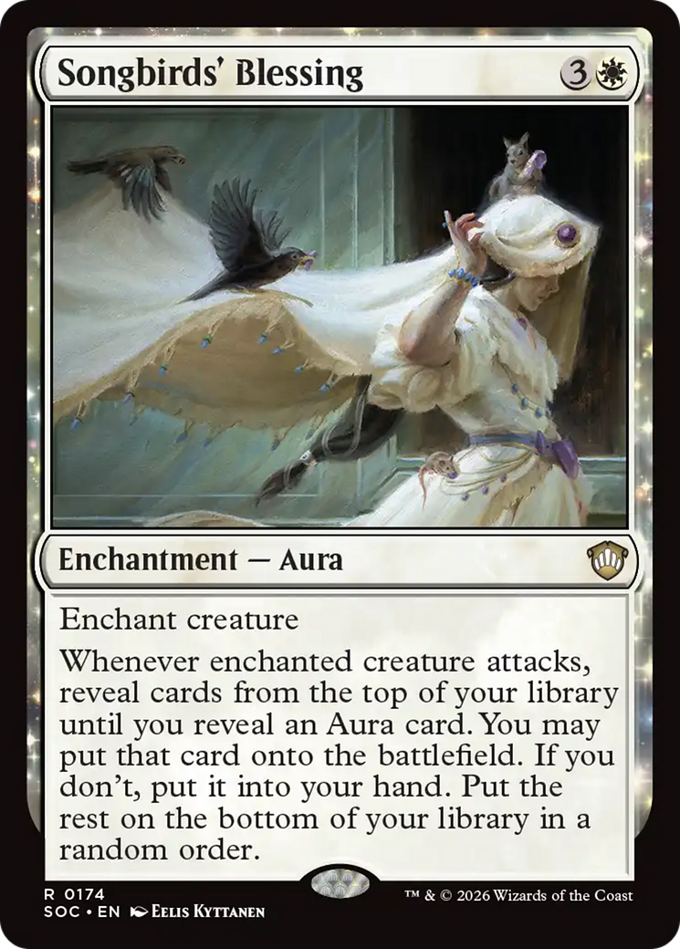 Songbirds' Blessing [Secrets of Strixhaven Commander] | Magic Magpie