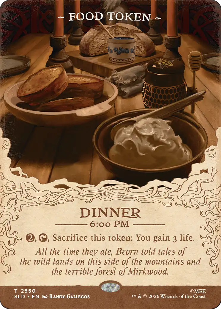 Food Token (2550) [Secret Lair Drop Series] | Magic Magpie