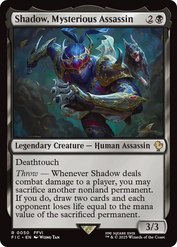 Shadow, Mysterious Assassin [FINAL FANTASY Commander] | Magic Magpie